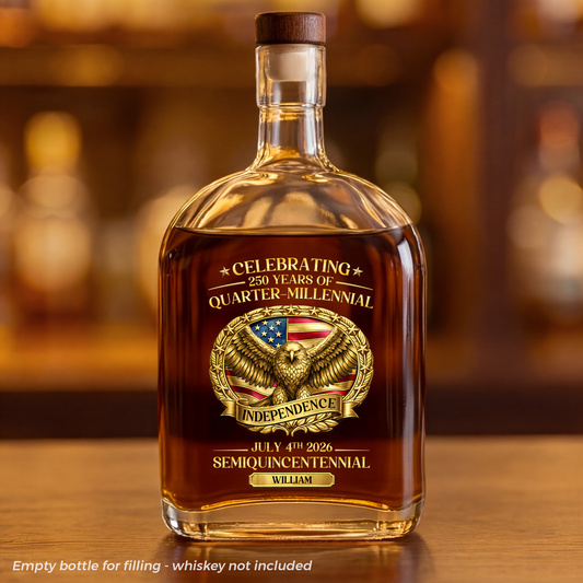 8908AUS1 america 250 semiquincentennial whiskey bottle personalized 4th of july gifts 8908ainvhb_1