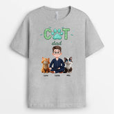 8930AUS2 personalized cat dad shirt custom cat shirts for humans 8930a3dld