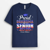 8933AUS2 proud mom of a senior_ shirt personalized graduation gifts for momdad 8933aayla