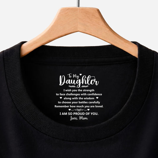 8936AUS1 custom inside neck print t shirt gifts for daughterson 8936aasqba