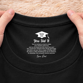8938AUS2 custom hidden message shirt graduation gifts for sondaughter 8938aa8haa