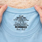 8947AUS2 custom inside neck print t shirt to my badass daughterson 8947aa6ela