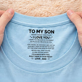 8948AUS2 custom hidden message shirt gifts for sondaughter 8948aa6vca