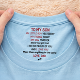 8969AUS2 i love you inner neck print t shirt personalized gifts for daughterson 8969aaccca