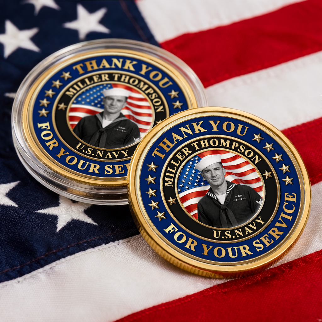 9026MUS2 america 250 coin with picture personalized 4th of july gifts 9026mjsfrb