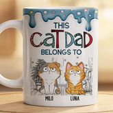 9036MUS2 3d printing effect this cat mom belongs to mug with cat names custom gifts for cat lovers 9036mafod