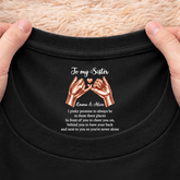 9067AUS2 custom inner neck print t shirt gifts for daughterfriends 9067aa6epa