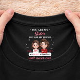 9068AUS2 custom inner neck print t shirt gifts for daughtersonsisterbrother 9068aa6fsa