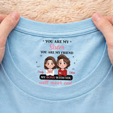 9068AUS2 custom inside neck print t shirt gifts for daughtersonsisterbrother 9068aa6fsa