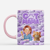 9096MUS2 3d printing effect cat mama mug personalized cat gifts for cat lovers 9096madwd
