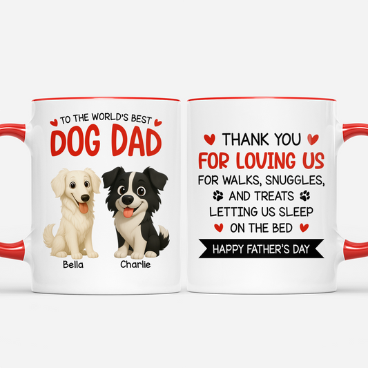 9109MUS1 to the worlds best dog mom mug personalized gifts for dog moms 9109mac1c