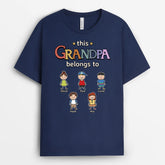9113AUS2 this grandpa belongs to t shirt custom gifts for grandpagrandma 9113a3koa