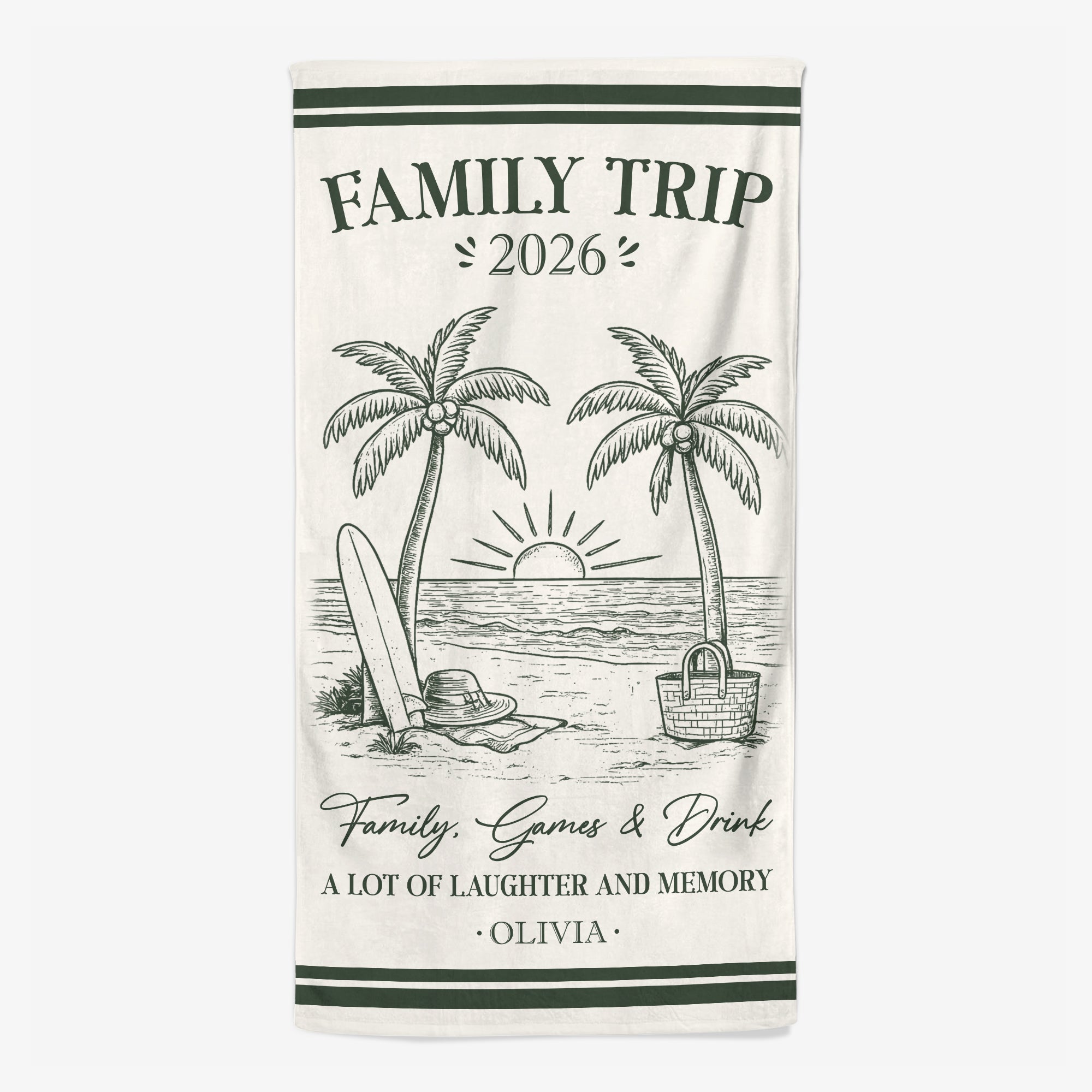 9140BUS1 girls trip beach towel personalized summer gifts for friends 9140bscoi