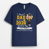 9144AUS2 proud mom of a class t shirt custom graduation gifts for himher 9144asplb