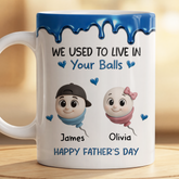 9185MUS2 3d printing effect thanks for not swallowing us parents mug personalized gifts for momdad 9185mtfna