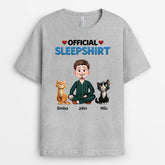 9191AUS2 official sleepshirt cat t shirt with names personalized gifts for cat lovers 9191a3d5d