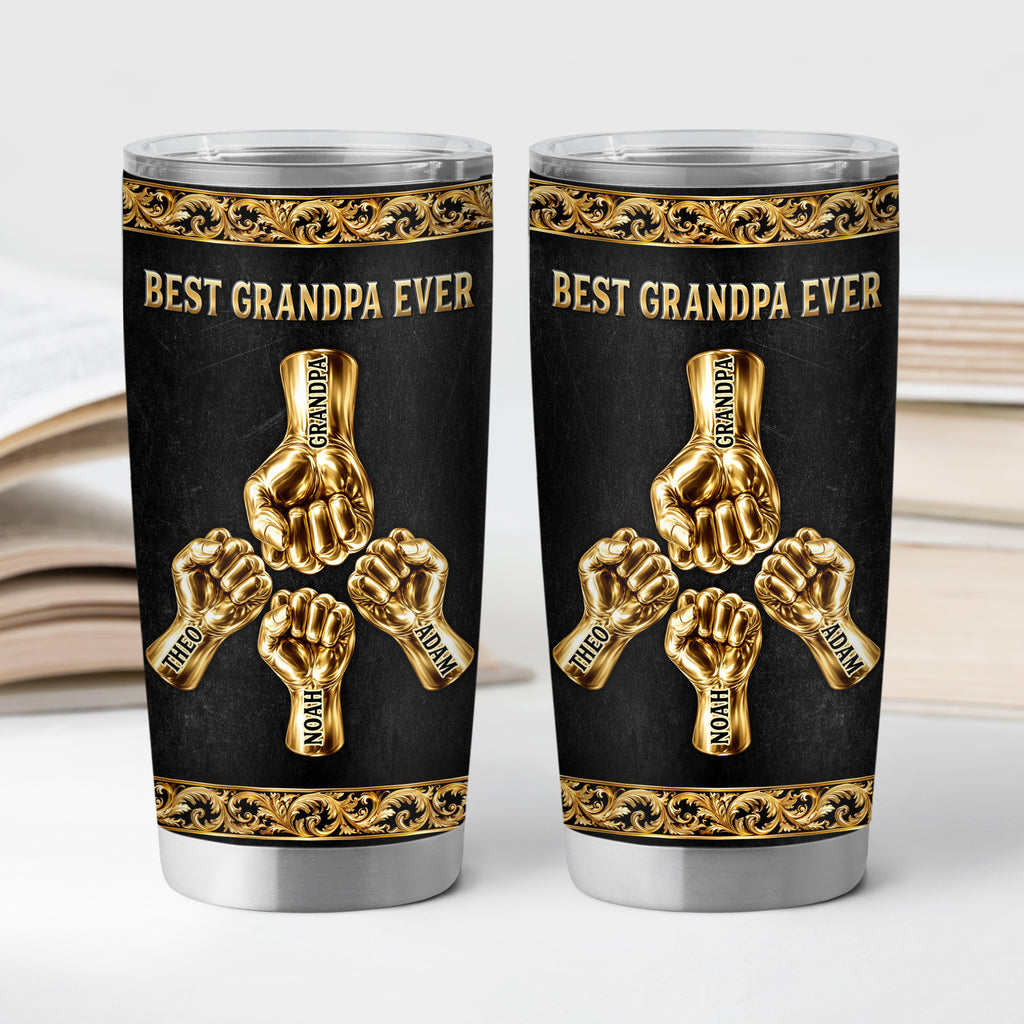 9204TUS2 3d printing effect best dad ever tumbler 20oz personalized gifts for dadgrandpa 9204tnqmb