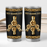 9204TUS2 3d printing effect best dad ever tumbler 20oz personalized gifts for dadgrandpa 9204tnqmb