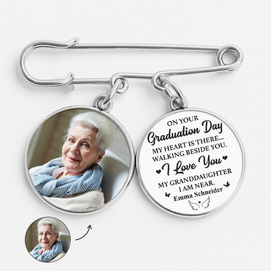 9211AUS1 on your graduation day photo lapel pin personalized memorial gifts for himher 9211aj6dpa