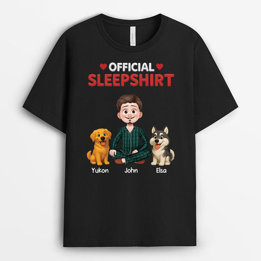 9229AUS1 official sleepshirt dog t shirt personalized gifts for dog lovers 9229a3dmc