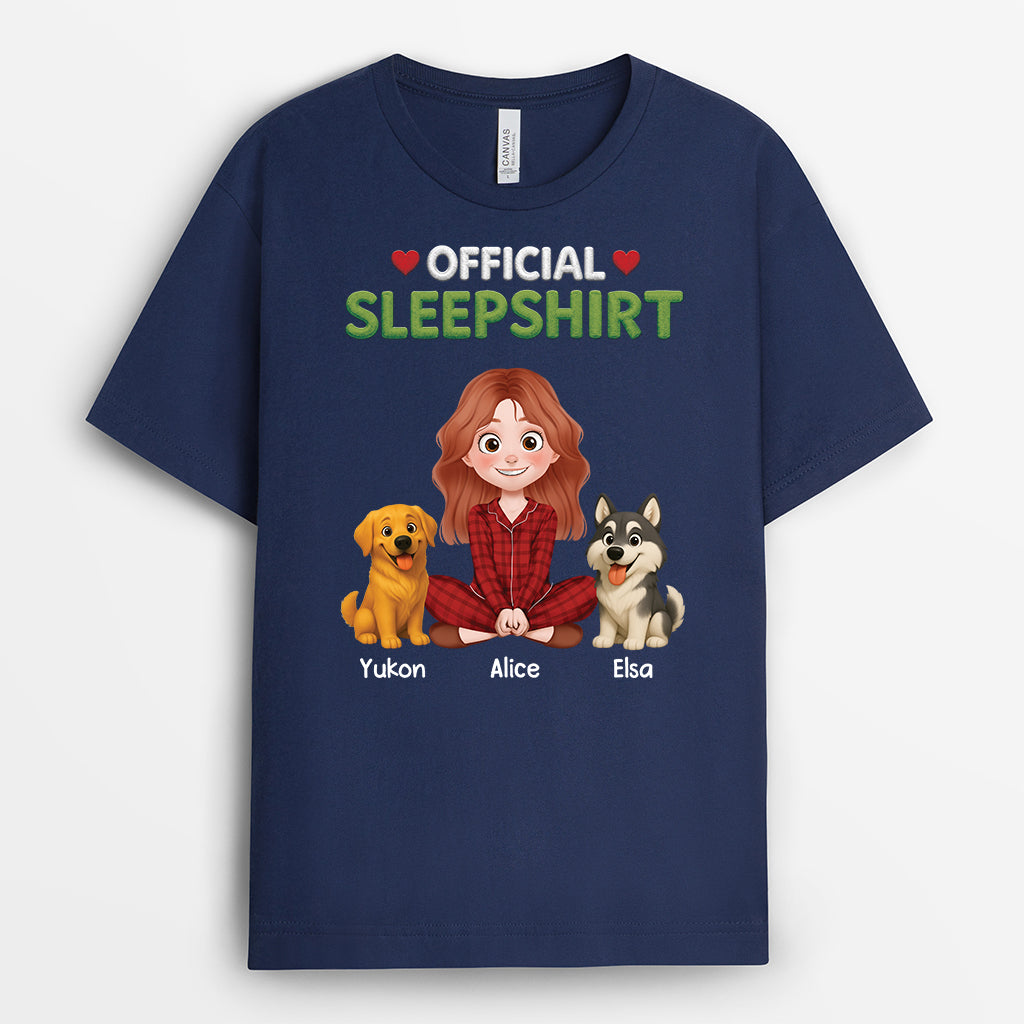 9229AUS2 official sleepshirt dog t shirt personalized gifts for dog lovers 9229a3dmc