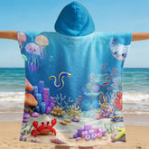 9285AUS2 summer kids hooded beach towel customized gifts for kids 9285ab8dkk