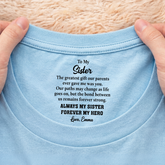 forever my hero inside neck print t shirt personalized gifts for brothersister 9255aacfpb