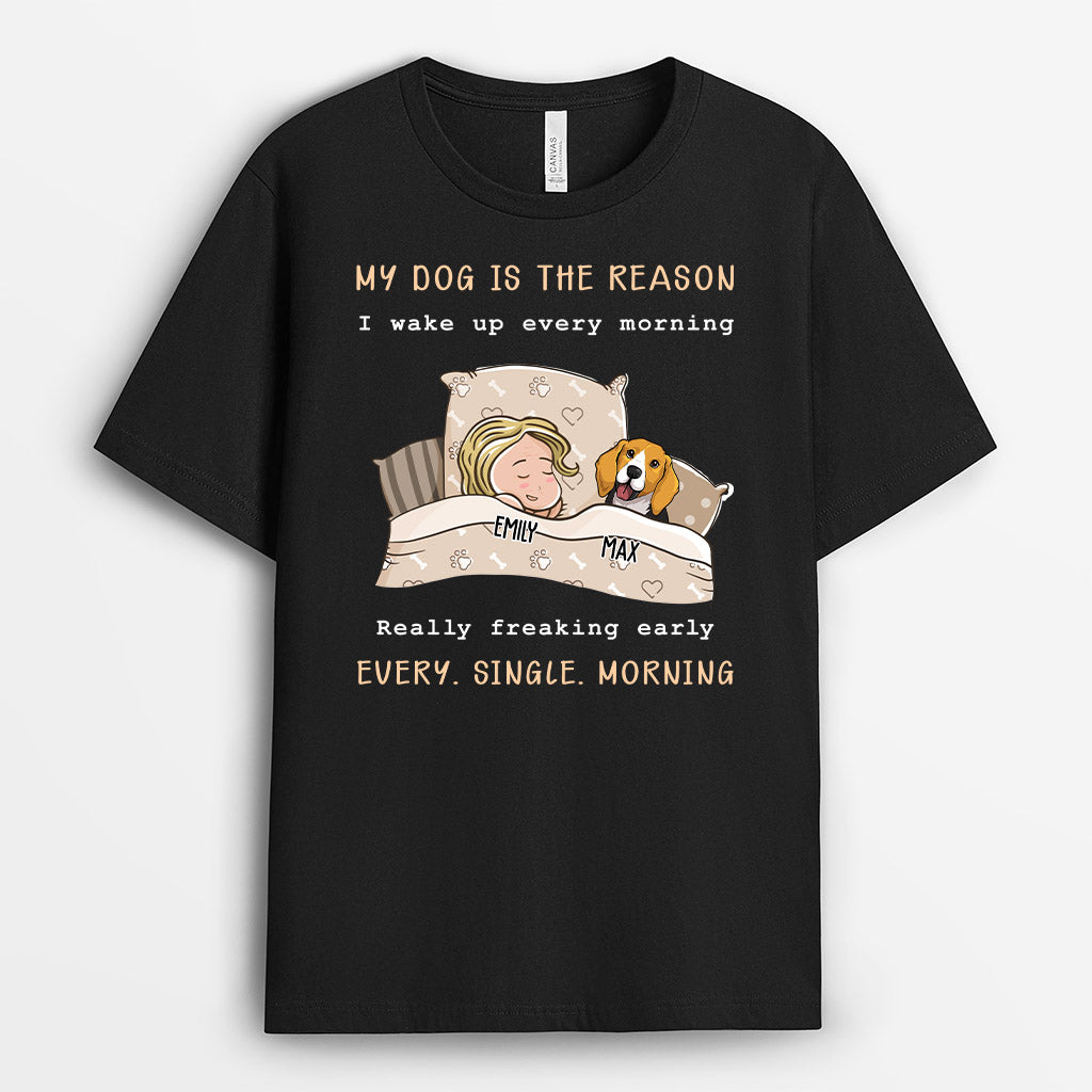 0090A337CUK1 Personalised T shirts presents Dog Lovers Sleep_cd9651df 099f 4997 931c 63286813e224