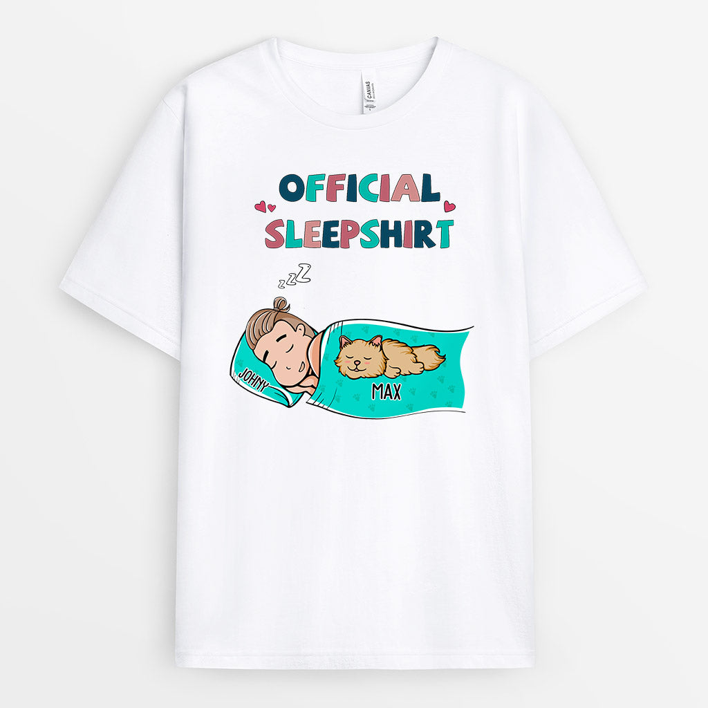 0091A347DUK1 Customised T shirts presents Cat Lovers Sleep_7680d0f4 a2a2 4947 90f1 f84693f78a2a