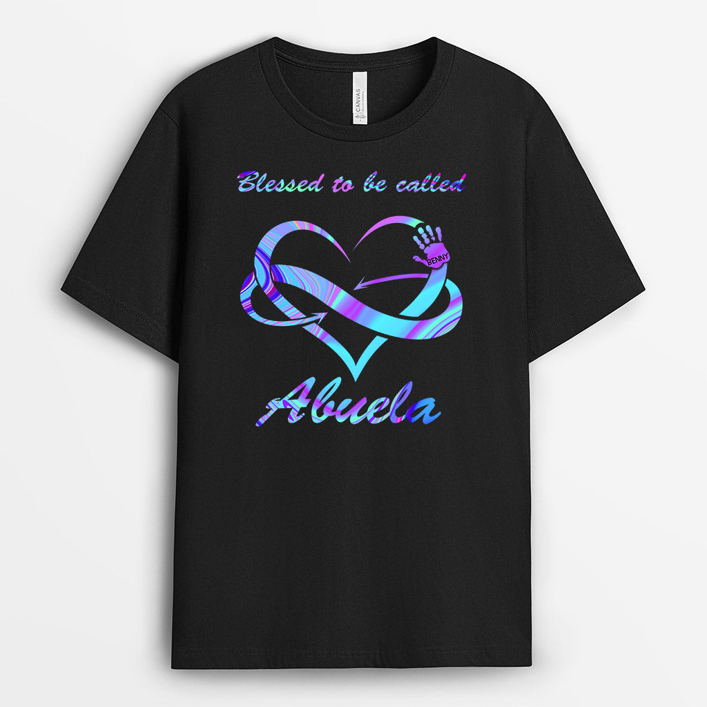 0131AUK1 Personalised T shirts gifts Hand Grandma Mom Heart_98e22719 e099 4d90 bf23 5acf6fbfe90a