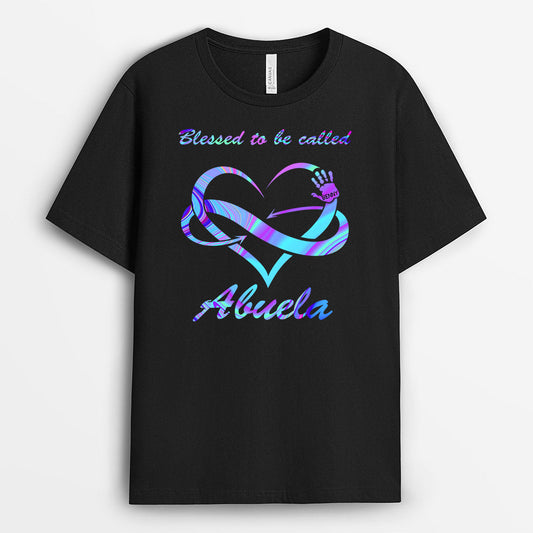 0131AUK1 Personalised T shirts gifts Hand Grandma Mom Heart_98e22719 e099 4d90 bf23 5acf6fbfe90a