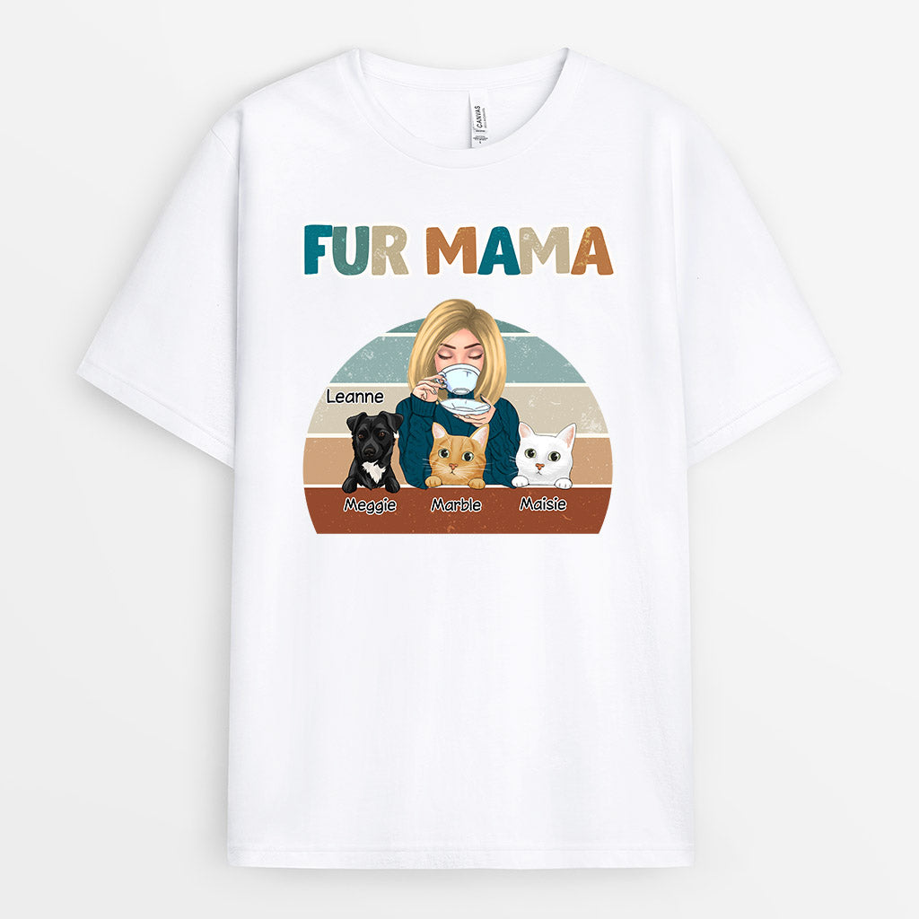 0152AUK2 Personalised T shirts gifts Woman Cat Dog Lovers_b4e34924 4e9c 4695 98e0 f4f257587c51