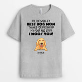 0217A160CUK2 Customised T shirts gifts Dog Lovers Text_d9715621 8e9f 4bda 82d3 87796e21e887
