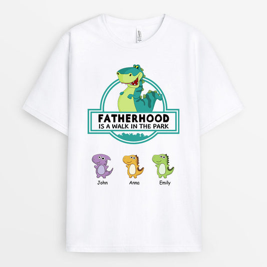 0258A107BUK1 Personalised T shirts presents Dinosaur Grandpa Dad Park_d3c79f24 2f2f 4e38 942e d1304f445e07