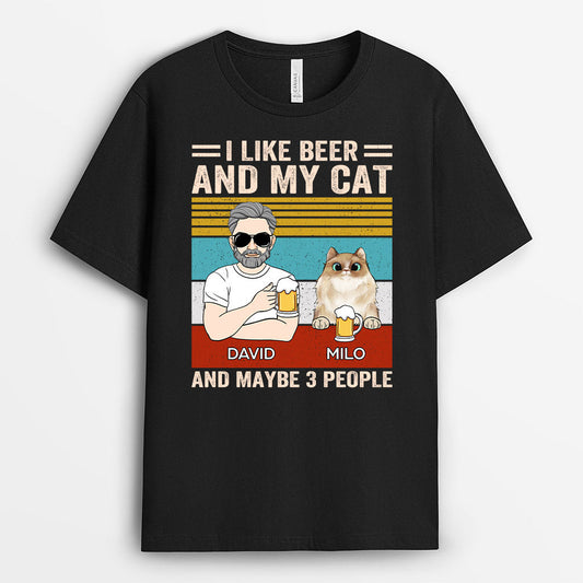 0305A908DUK1 Personalised T shirts gifts Man Grandpa Dad Cat_af8b9390 d3a6 491d ab64 24a458ef5385