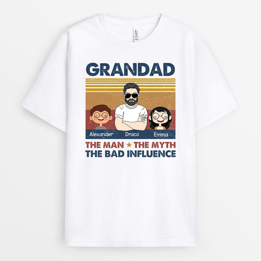 0333A247BUK2 Customised T shirts gifts Kid Grandpa Dad Text_ced54d3e 4945 47c5 bb4e 22fe2933367e