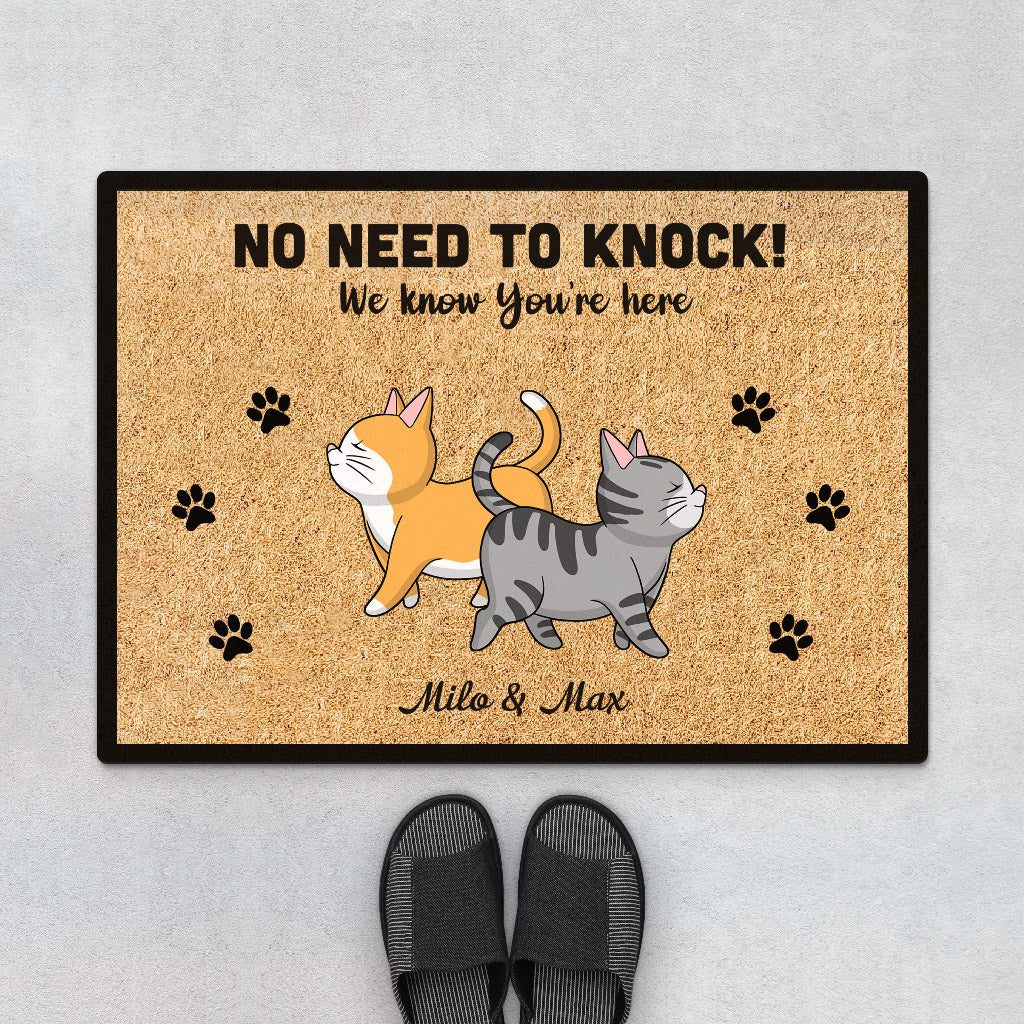 0409D268DUK1 Customised Doormats presents Cat Lovers_620df027 4e48 4714 9423 54007804d057