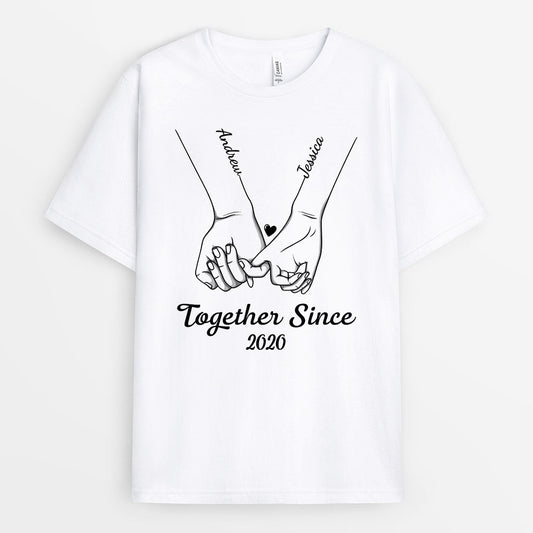 0415A207GUK1 Customised T shirts gifts Hand Couples Lovers_081967e6 7411 44cc bb21 07e7b930745d