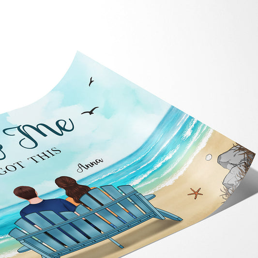 0482S535GUK2 Personalised Posters Gifts People Couples Beach_4c174e40 b3a3 449d 813e e27302e5851f