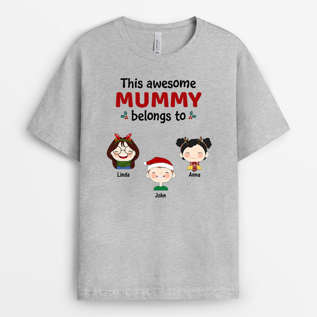 0494AUK3 Personalised T shirts gifts Kid Grandma Mom_d086fad2 9141 4fea 9699 2ab950175b53