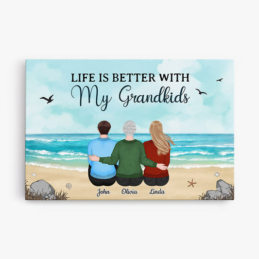 0514CUK1 Personalised Canvas Gifts Grandkids Grandma Grandad Christmas_ebcc61ed b4a7 462c 9e89 962ac071242f