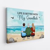 0514CUK2 Personalised Canvas Gifts Grandkids Grandma Grandad Christmas_293b346b b576 402b b737 78461db94094