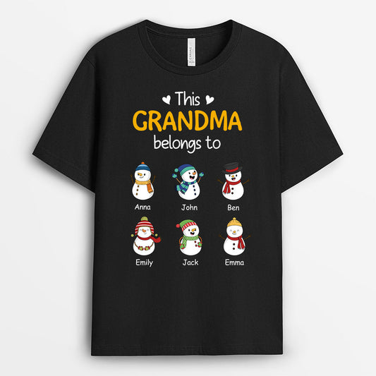 0524AUK2 Personalised T shirts Gifts Grandkids Grandma Mom Christmas_e5235f4b a601 40be 9771 7c85d5d3d39d