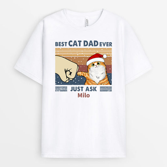 0528AUK1 Personalised T shirts Gifts Cat Cat Lovers Christmas_302d8f72 6fc7 41ab b5ec 6c8c214f955d