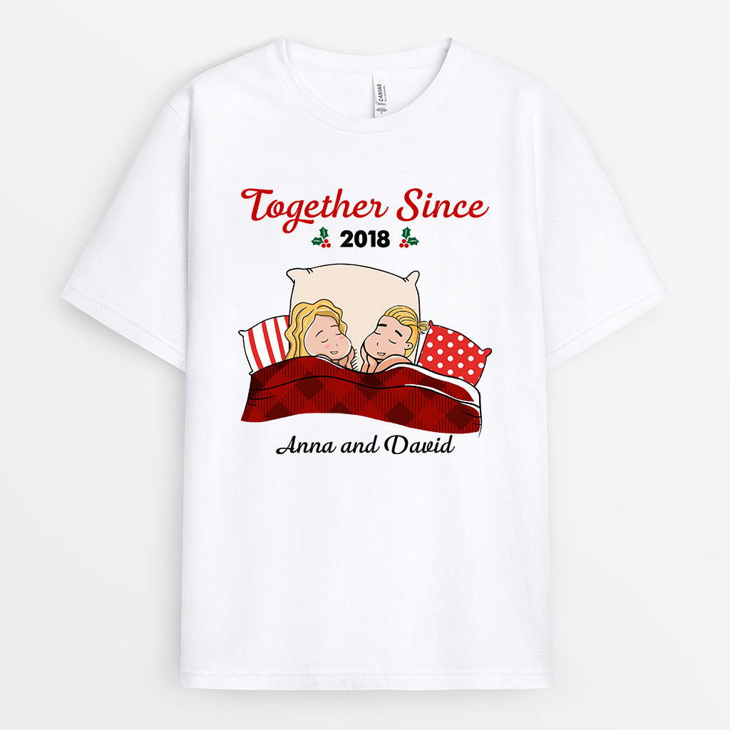 0537AUK1 Personalised T shirts Gifts Couples Couples Lovers_7fbd3eff 7483 4157 af24 fdea057e1121