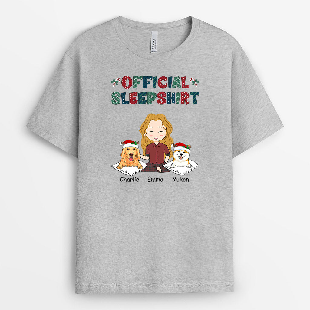 0538AUK2 Personalised T shirts Gifts Dog Dog Lovers Christmas_6190e63c afad 447c a7ed af221787287a