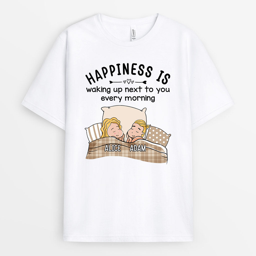 0541AUK2 Personalised T shirts Gifts Couples Couples Lovers_5a8d7fa6 4626 43cf 80d2 2f200e3d0840