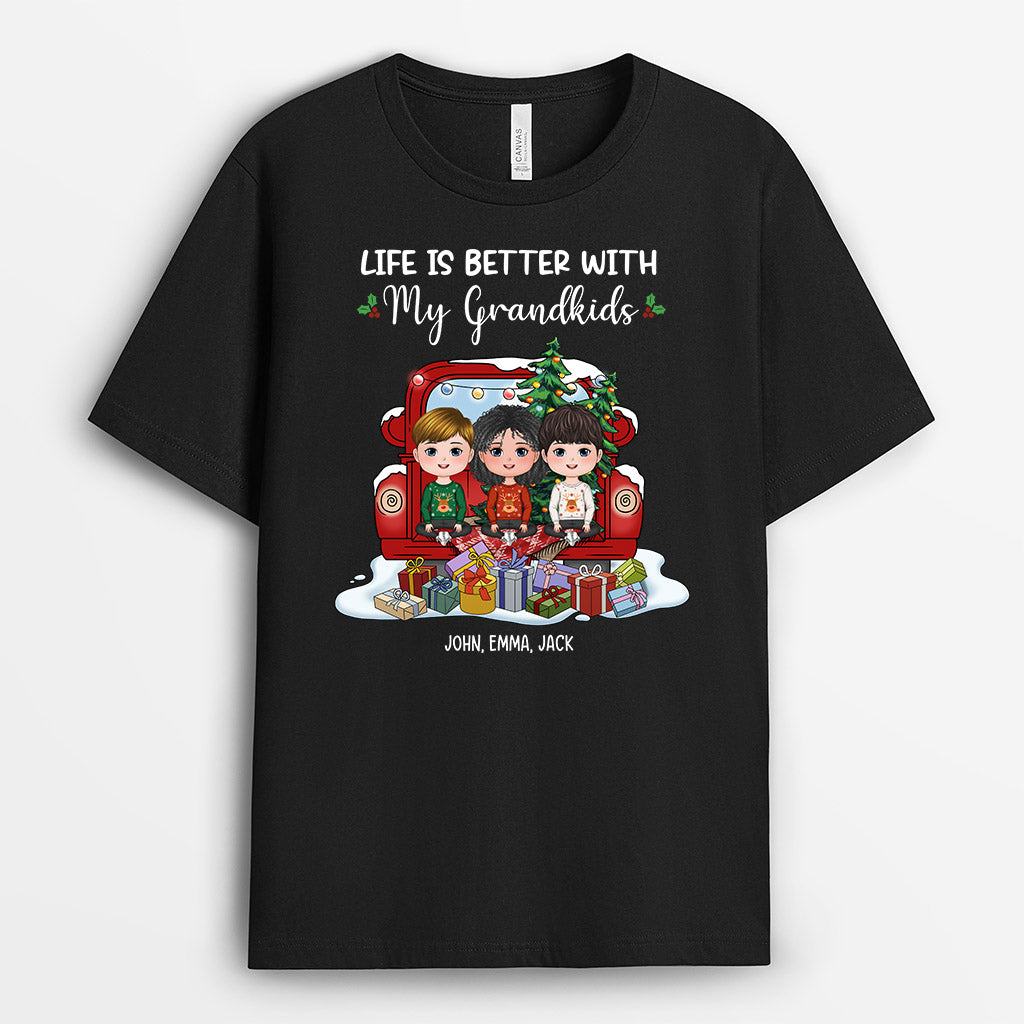 0543AUK2 Personalised T shirts Gifts Grandkids Grandma Grandpa_acab5072 de2a 4e44 84af 7ea18a589cdb
