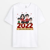 0612AUK2 Personalised T shirts Gifts Family Mum Dad Christmas