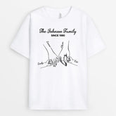 0662Auk1 Personalised T shirts Gifts Family Mum Dad